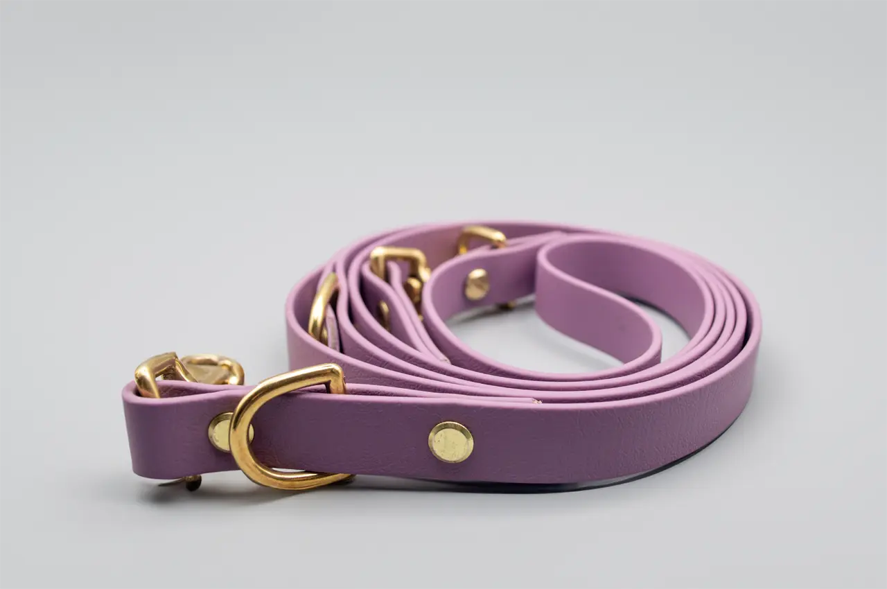 DESIGNSTUDIO | BioThane® Leine | verstellbar | verschiedene Längen - Woof Couture