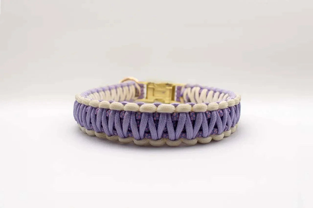 DESIGNSTUDIO | Paracord Halsband | Modell Carla - Woof Couture