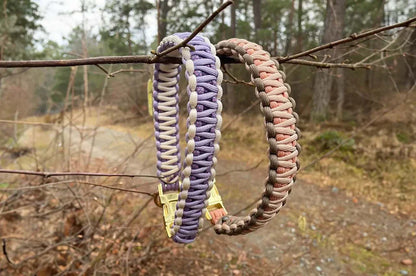 DESIGNSTUDIO | Paracord Halsband | Modell Carla