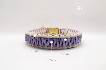 DESIGNSTUDIO | Paracord Halsband | Modell Carla