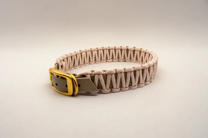 DESIGNSTUDIO | BioThane® Halsband mit Paracord | Modell Clara - Woof Couture